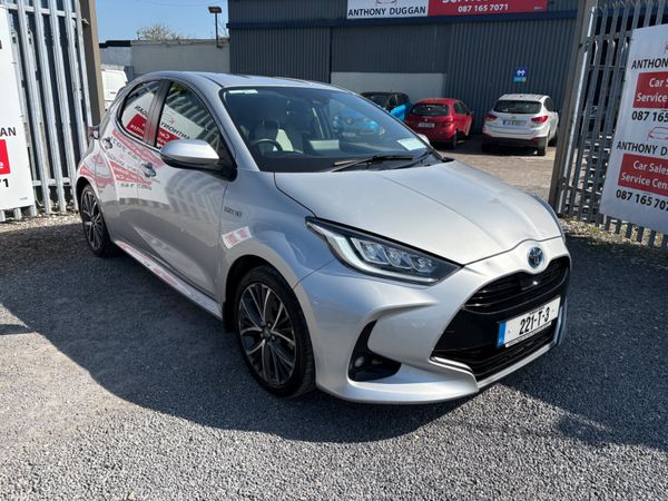 Toyota Yaris Hatchback, Petrol Hybrid, 2022, Grey