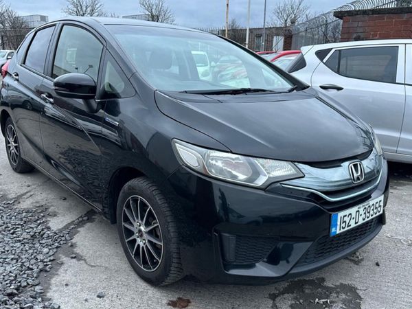 Honda Fit Hatchback, Petrol Hybrid, 2015, Black
