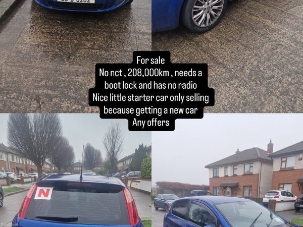 Fiat Punto Hatchback, Petrol, 2008, Blue