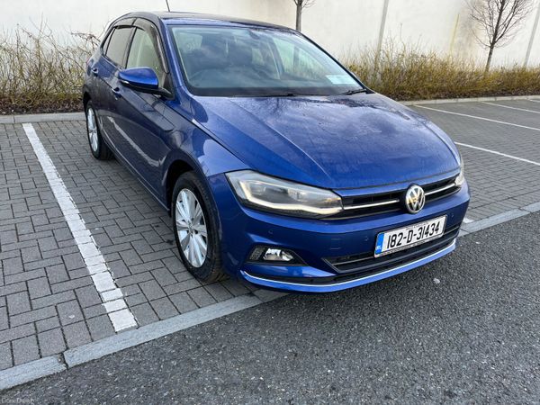 Volkswagen Polo Hatchback, Petrol, 2018, Navy