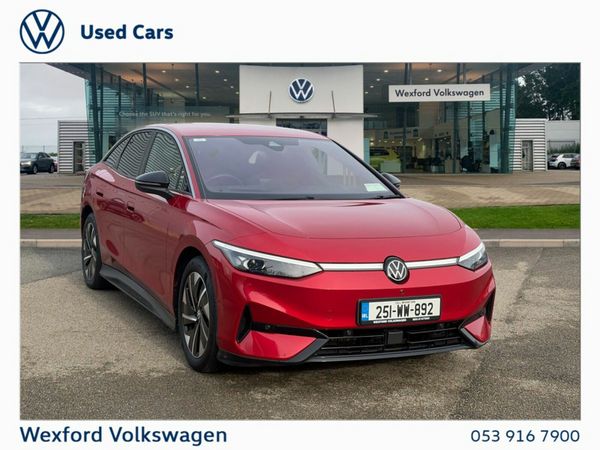 Volkswagen ID.7 Hatchback, Electric, 2025, Red