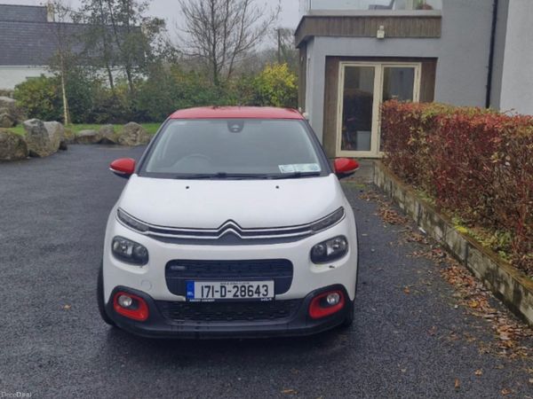 Citroen C3 Hatchback, Petrol, 2017, White