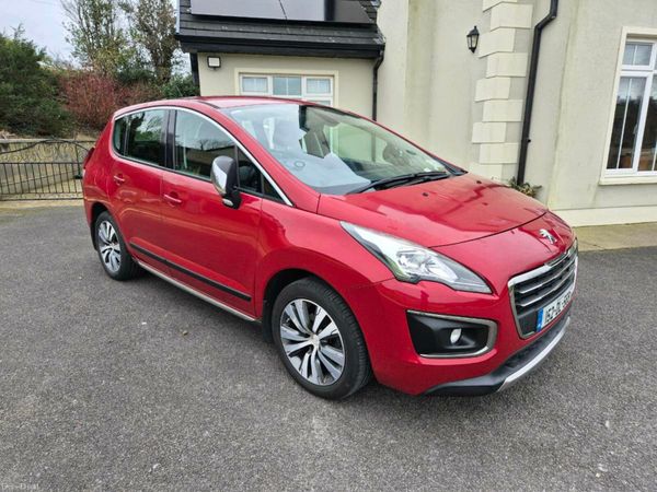 Peugeot 3008 SUV, Diesel, 2015, Red