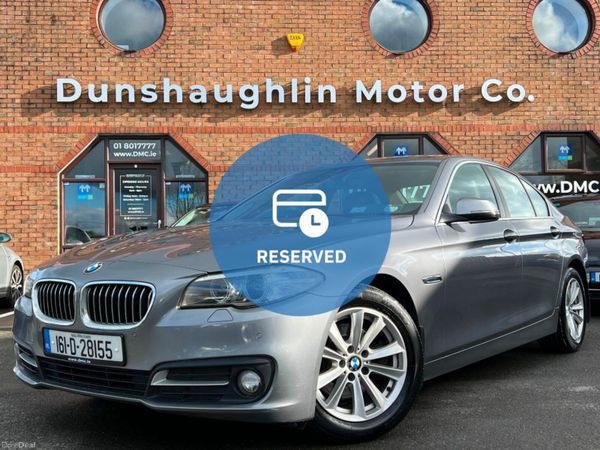 BMW 5-Series Saloon, Diesel, 2016, Grey