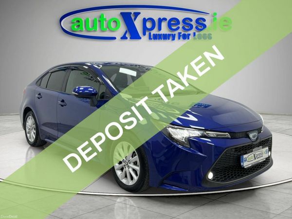Toyota Corolla Saloon, Petrol Hybrid, 2021, Blue