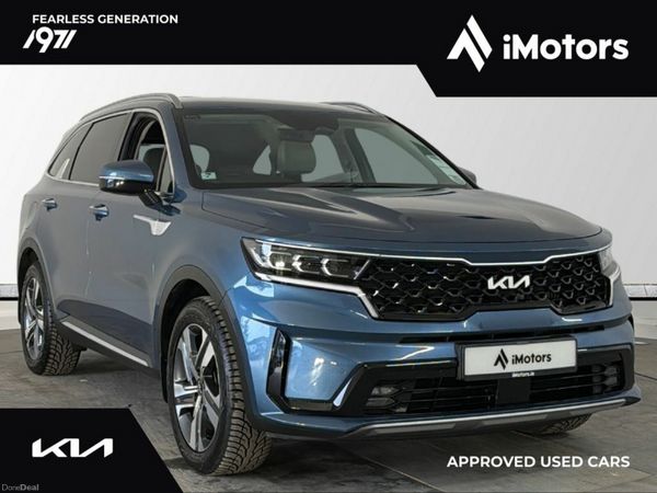 Kia Sorento MPV, Petrol Plug-in Hybrid, 2023, Blue