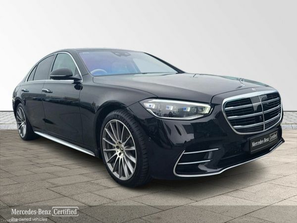 Mercedes-Benz S-Class Saloon, Petrol Plug-in Hybrid, 2024, Black