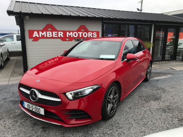 Mercedes-Benz A-Class Hatchback, Diesel, 2019, Red