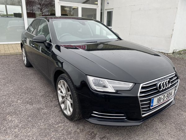Audi A4 Saloon, Diesel, 2018, Black