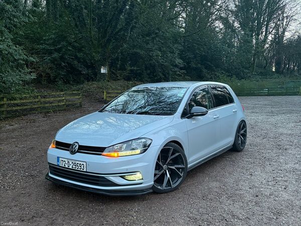 Volkswagen Golf Hatchback, Diesel, 2017, Silver