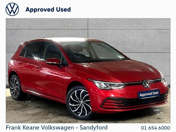 Volkswagen Golf Estate, Petrol, 2023, Red