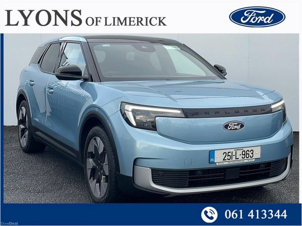 Ford Explorer MPV, Electric, 2025, Blue