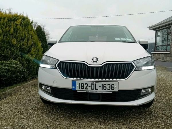 Skoda Fabia Hatchback, Petrol, 2018, White