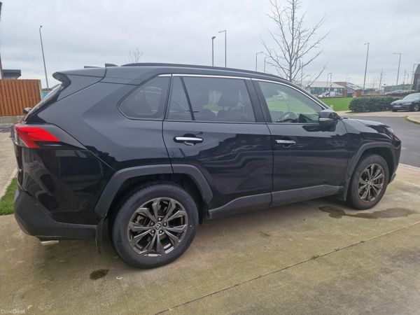 Toyota RAV4 SUV, Petrol Hybrid, 2022, Black