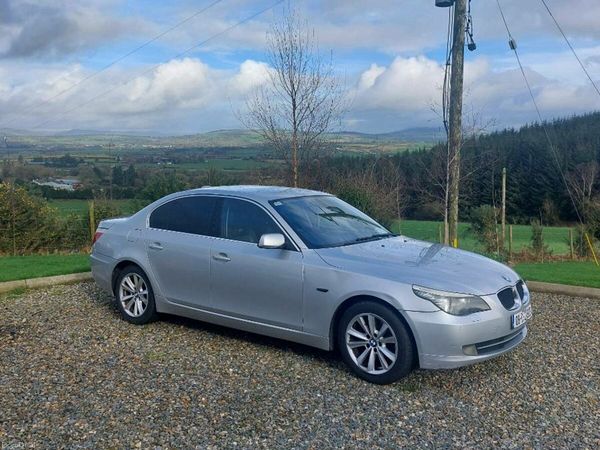 BMW 5-Series Saloon, Diesel, 2008, Silver