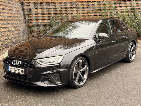 Audi A4 Saloon, Diesel, 2021, Black