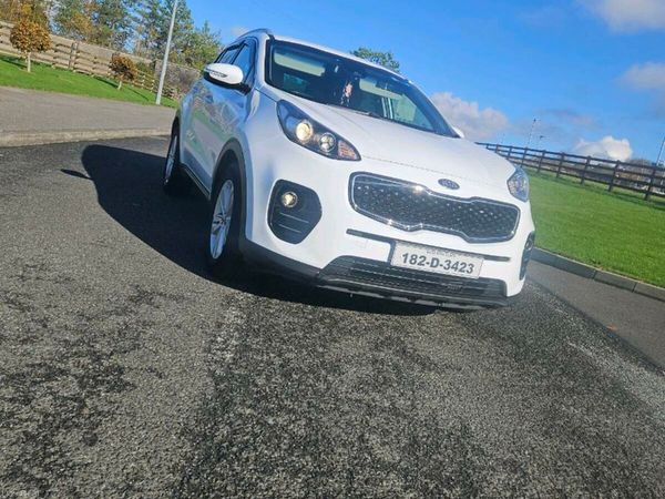 Kia Sportage SUV, Diesel, 2018, White