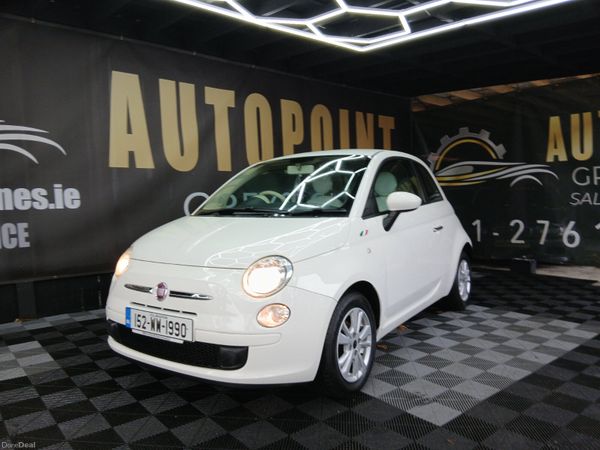 Fiat 500 Hatchback, Petrol, 2015, White