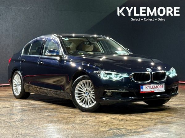 BMW 3-Series Saloon, Petrol Hybrid, 2016, Blue
