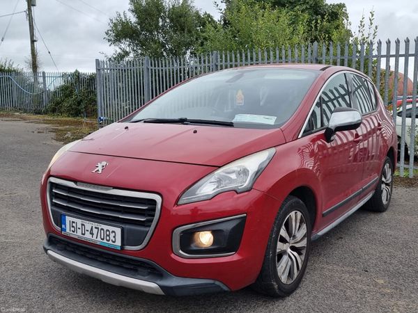 Peugeot 3008 SUV, Diesel, 2015, Red