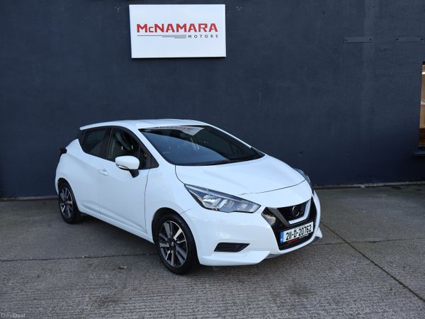Nissan Micra Hatchback, Petrol, 2021, White