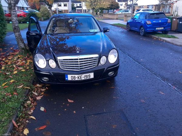 Mercedes-Benz E-Class Saloon, Petrol, 2008, Black