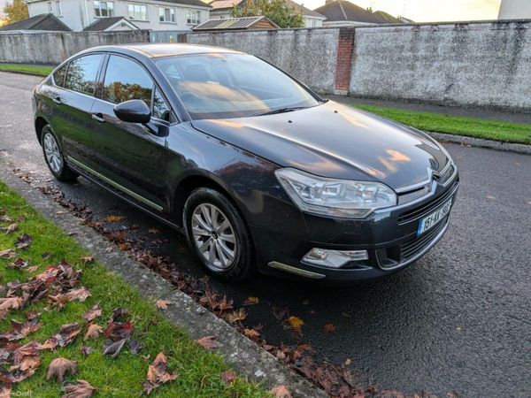 Citroen C5 Saloon, Diesel, 2015, Blue