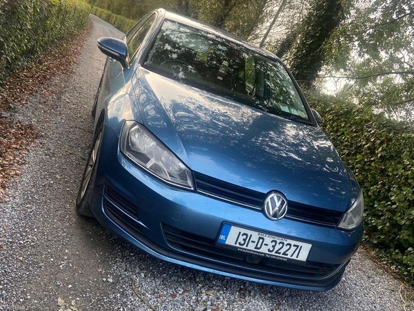 Volkswagen Golf Hatchback, Diesel, 2013, Blue