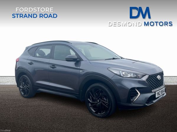 Hyundai Tucson SUV, Diesel Hybrid, 2020, Grey