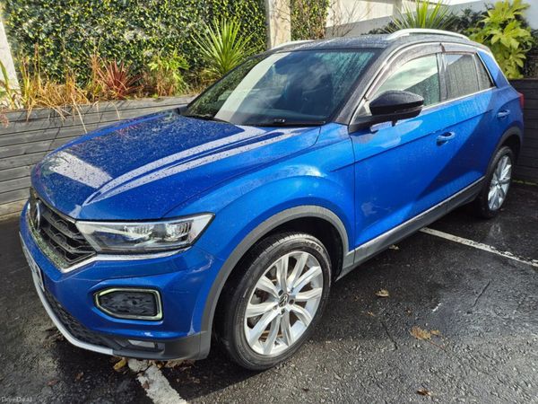 Volkswagen T-Roc SUV, Diesel, 2021, Blue