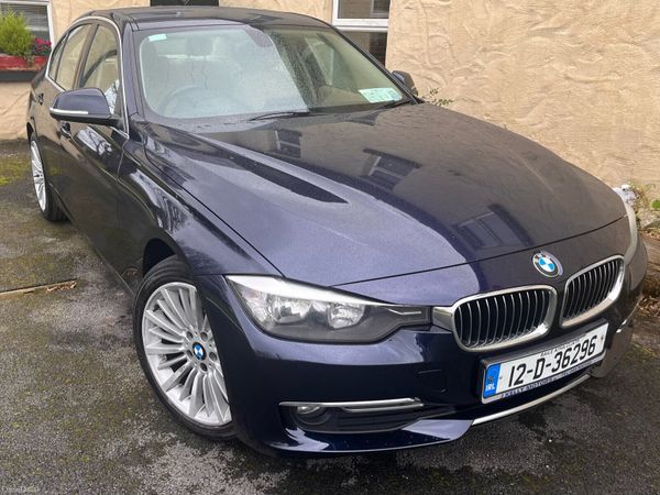 BMW 3-Series Saloon, Diesel, 2012, Blue