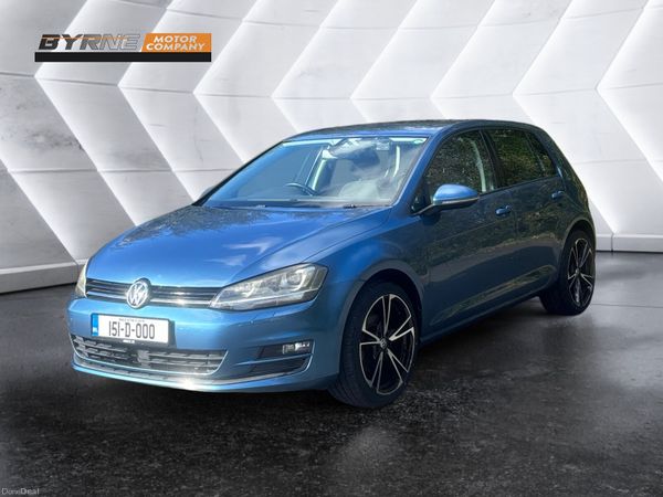 Volkswagen Golf Hatchback, Petrol, 2015, Blue