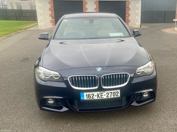BMW 5-Series Saloon, Diesel, 2016, Black