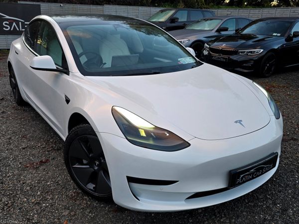 Tesla Model 3 Saloon, Electric, 2022, White