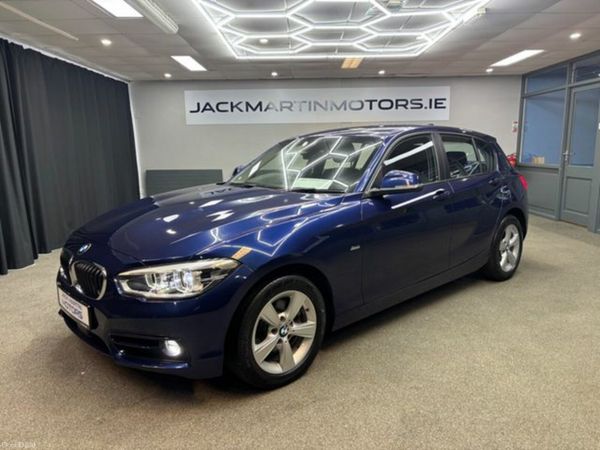 BMW 1-Series Hatchback, Diesel, 2017, Blue