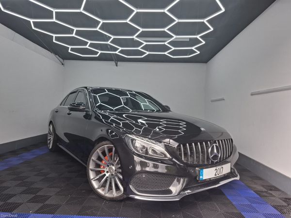 Mercedes-Benz C-Class Saloon, Diesel, 2017, Black
