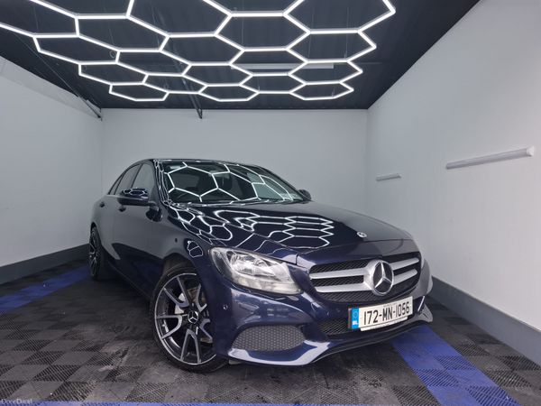 Mercedes-Benz C-Class Saloon, Diesel, 2017, Blue