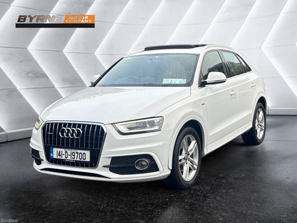 Audi Q3 SUV, Diesel, 2014, White