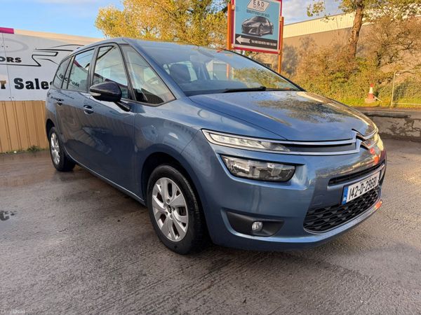 Citroen Grand C4 Picasso Hatchback, Diesel, 2014, Blue