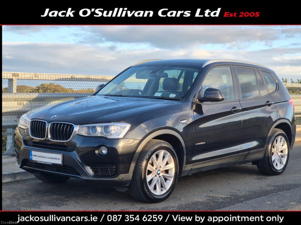 BMW X3 SUV, Diesel, 2016, Black