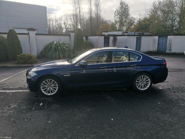 BMW 5-Series Saloon, Diesel, 2016, Blue