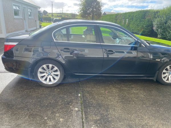 BMW 5-Series Saloon, Diesel, 2009, Black