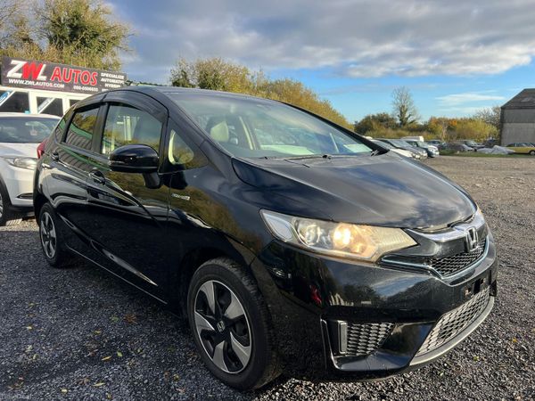 Honda Fit Hatchback, Petrol Hybrid, 2016, Black