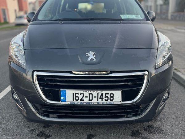 Peugeot 5008 MPV, Diesel, 2016, Grey