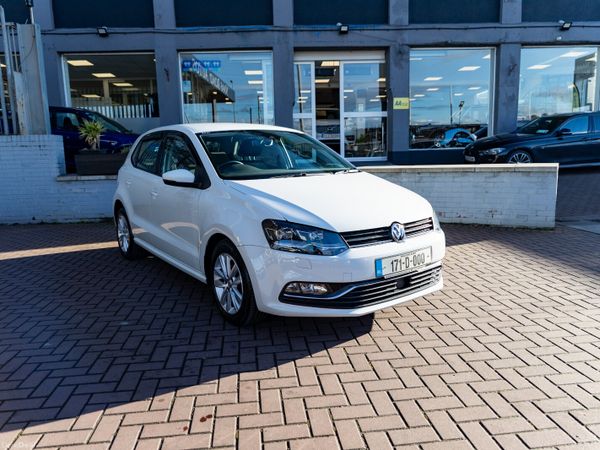Volkswagen Polo Hatchback, Petrol, 2017, White