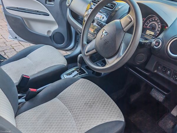 Mitsubishi Mirage Hatchback, Petrol, 2019, Silver