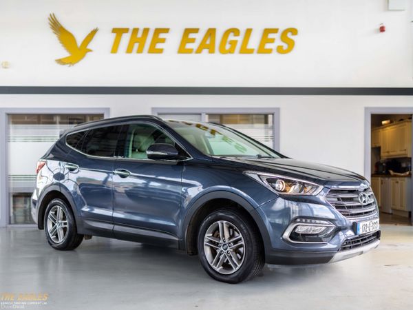 Hyundai Santa Fe SUV, Diesel, 2017, Blue
