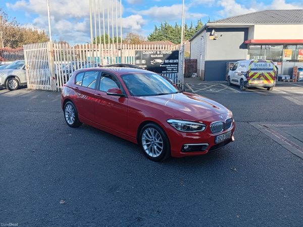 BMW 1-Series Hatchback, Petrol, 2015, Red