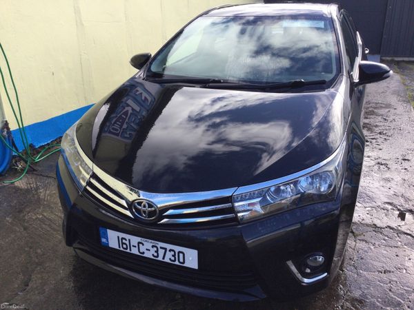 Toyota Corolla Saloon, Diesel, 2016, Black
