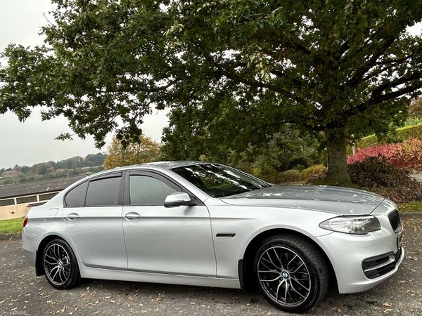 BMW 5-Series Saloon, Diesel, 2015, Silver